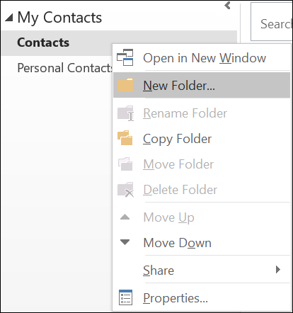 merge contacts in outlook 2016 for mac